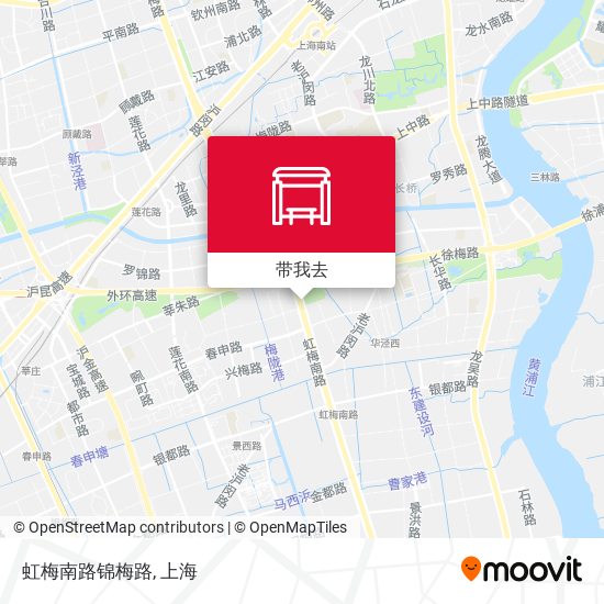 虹梅南路锦梅路地图