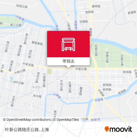 叶新公路陆庄公路地图