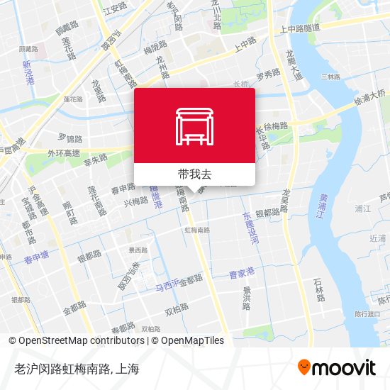 老沪闵路虹梅南路地图
