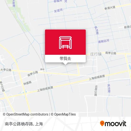 南亭公路杨存路地图