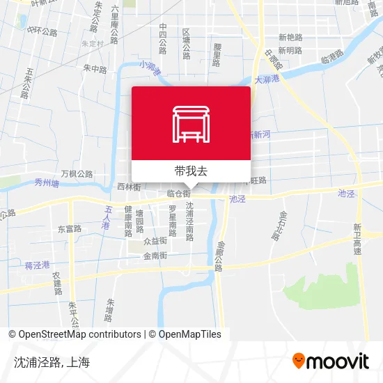 沈浦泾路地图