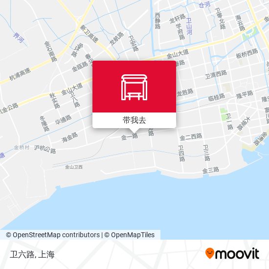 卫六路地图
