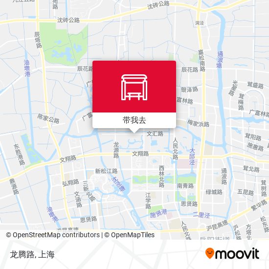 龙腾路地图