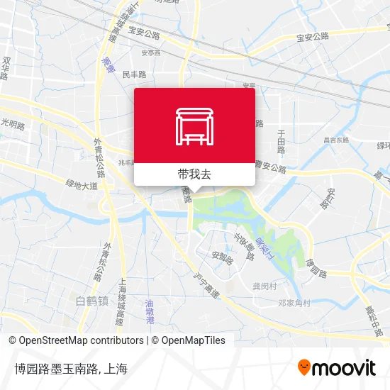 博园路墨玉南路地图
