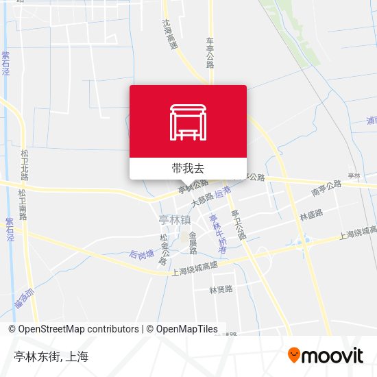 亭林东街地图