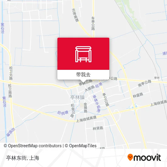 亭林东街地图