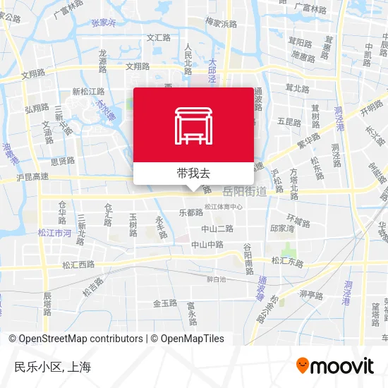民乐小区地图
