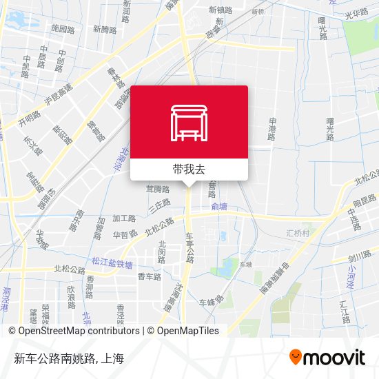 新车公路南姚路地图