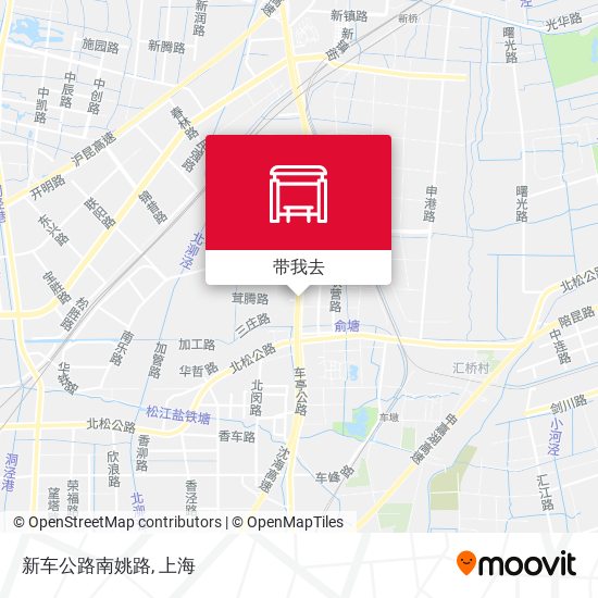 新车公路南姚路地图