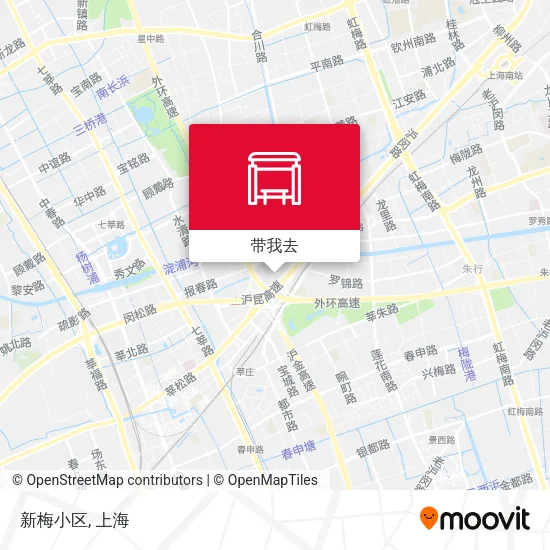 新梅小区地图
