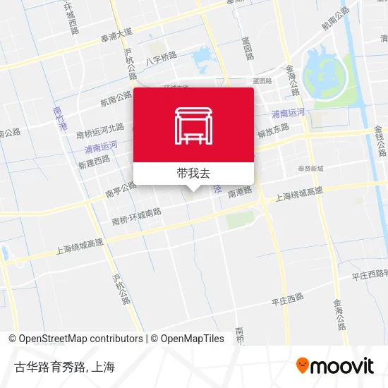 古华路育秀路地图