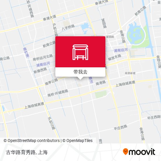 古华路育秀路地图