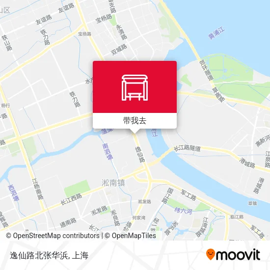 逸仙路北张华浜地图