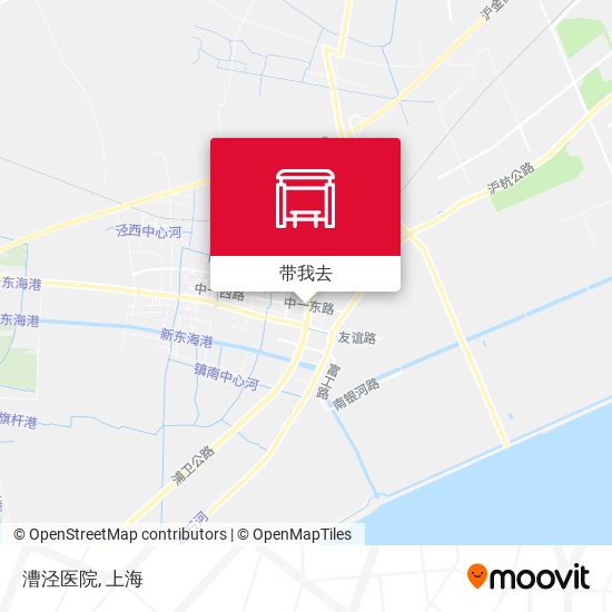 漕泾医院地图
