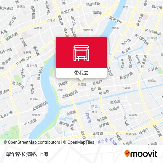 耀华路长清路地图