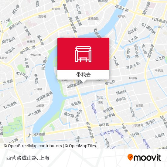 西营路成山路地图