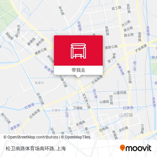 松卫南路体育场南环路地图