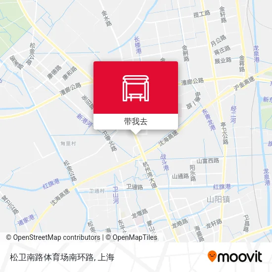 松卫南路体育场南环路地图