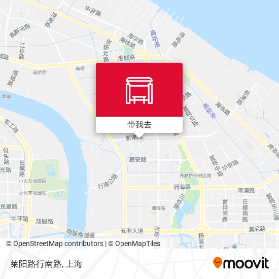 莱阳路行南路地图