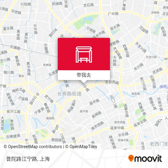 普陀路江宁路地图