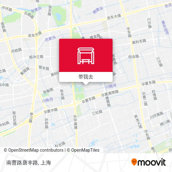 南曹路唐丰路地图