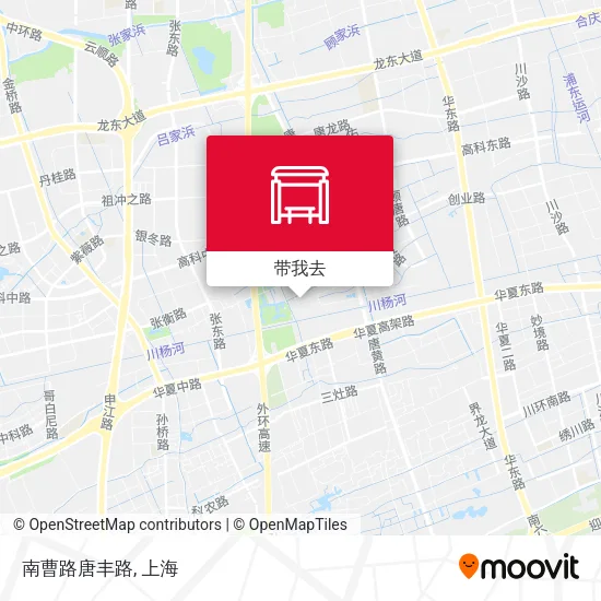 南曹路唐丰路地图