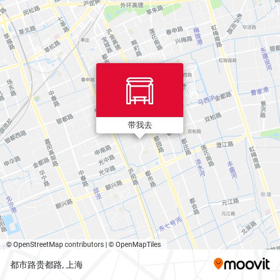 都市路贵都路地图