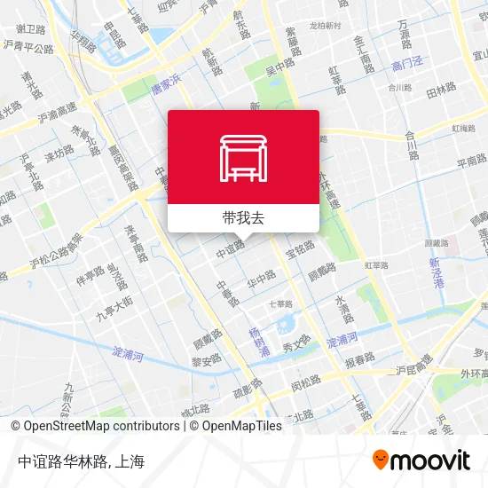 中谊路华林路地图