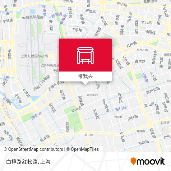 白樟路红松路地图