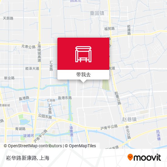 崧华路新康路地图