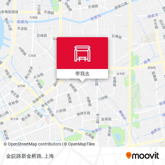 金皖路新金桥路地图