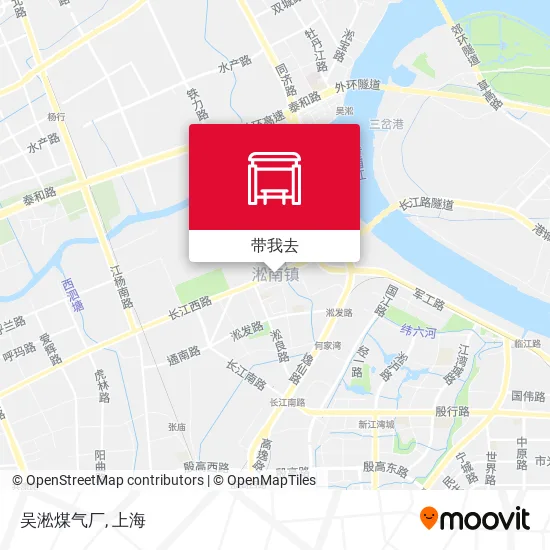 吴淞煤气厂地图