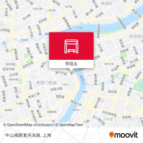 中山南路复兴东路地图