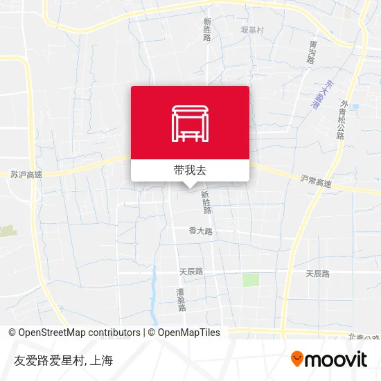 友爱路爱星村地图
