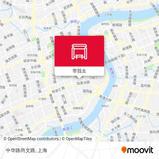 中华路尚文路地图