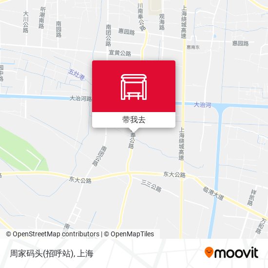 周家码头(招呼站)地图