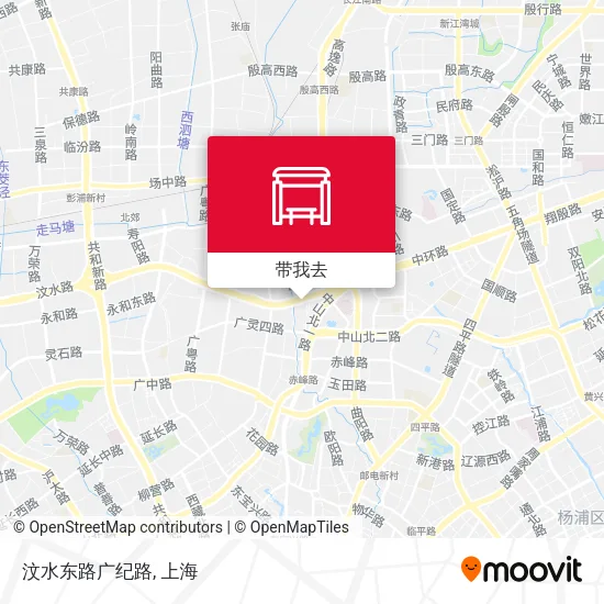 汶水东路广纪路地图