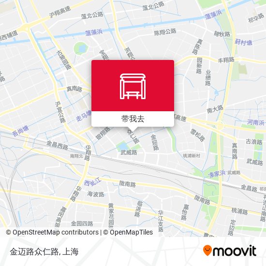 金迈路众仁路地图