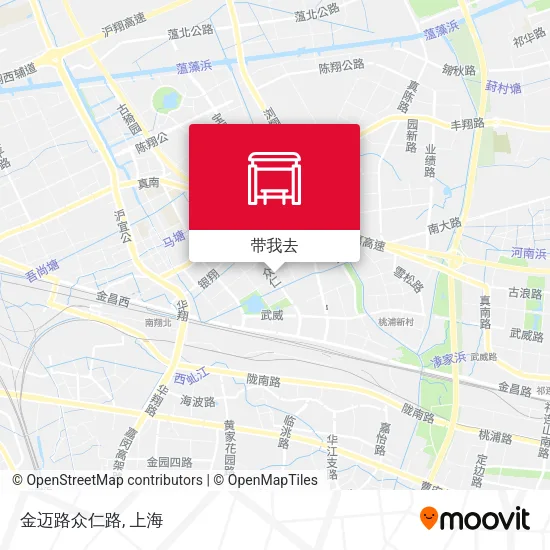 金迈路众仁路地图