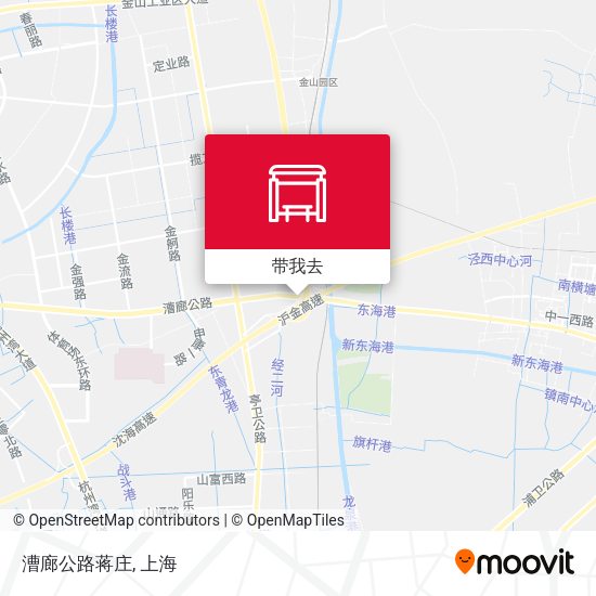 漕廊公路蒋庄地图