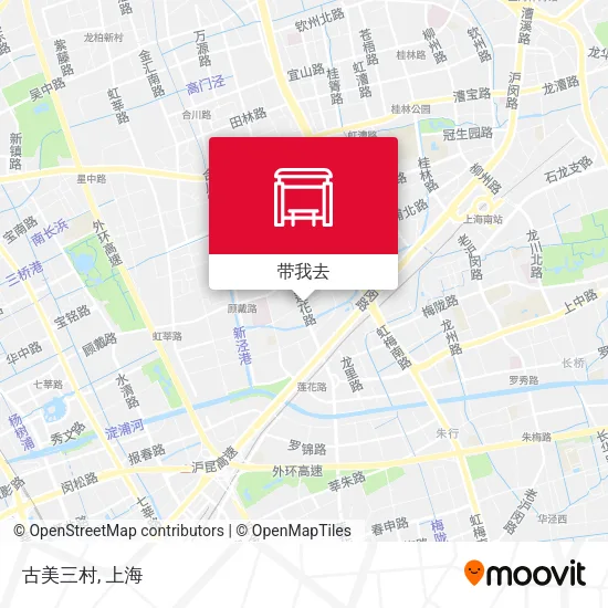 古美三村地图