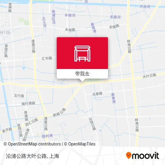 沿浦公路大叶公路地图