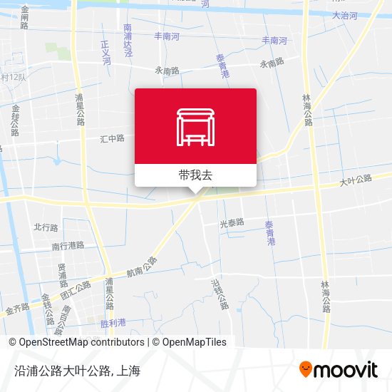 沿浦公路大叶公路地图