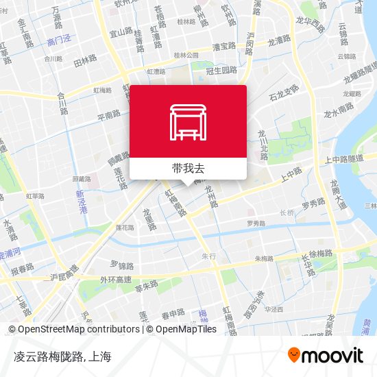 凌云路梅陇路地图