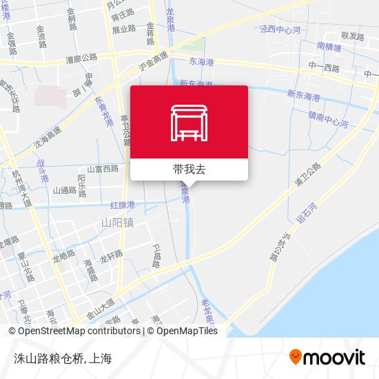 洙山路粮仓桥地图