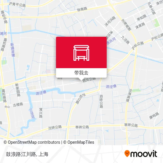 鼓浪路江川路地图