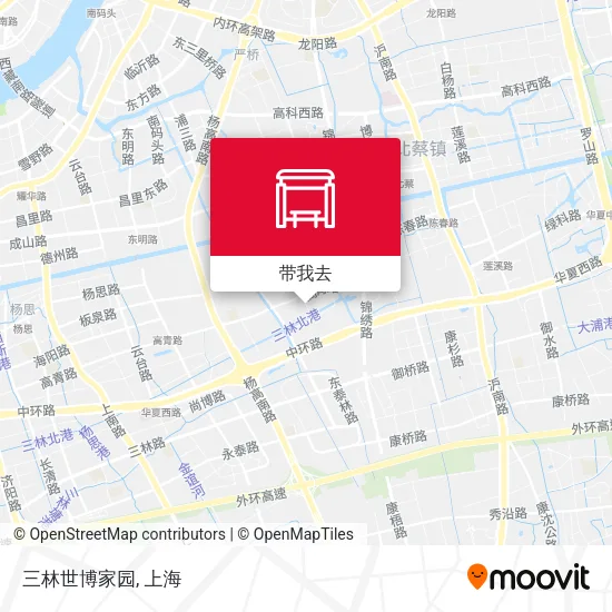 三林世博家园地图