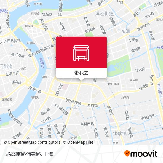杨高南路浦建路地图
