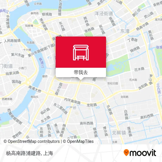 杨高南路浦建路地图