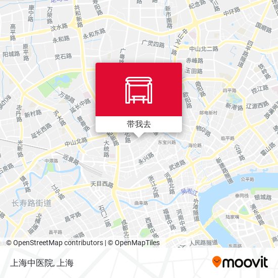 上海中医院地图